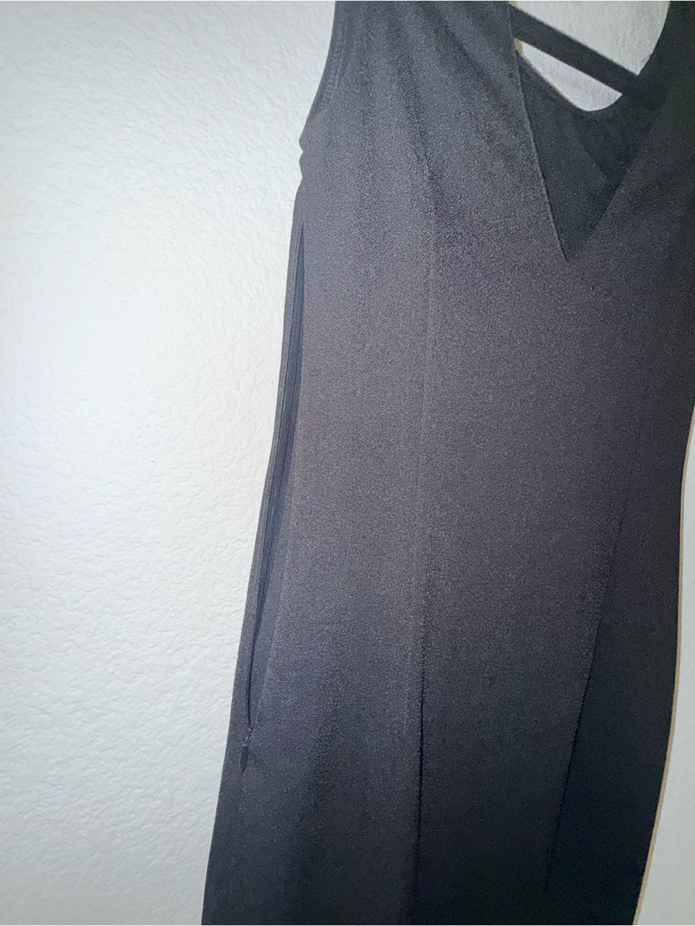 Black Studded Cap-Sleeve Mini Dress - Women - Picture 4 of 5